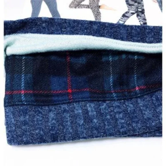 SOLD Cuddl Duds Womens Green Cozy Long Sleeve Crew and Leggings PJS Set Sz S NWT - Picture 3 of 6